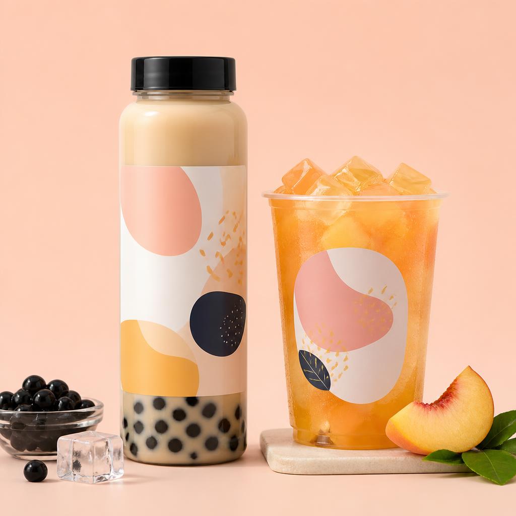 Boba Milk Tea Can
